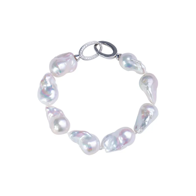 ANGEPERLE Freshwater Pearl Bracelets Women's-0