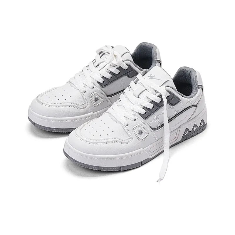 DOUBLE STAR 88 Slip Resistant Cushioning, Abrasion Resistant, Height Increasing Low Top Skateboard Shoes Unisex-6