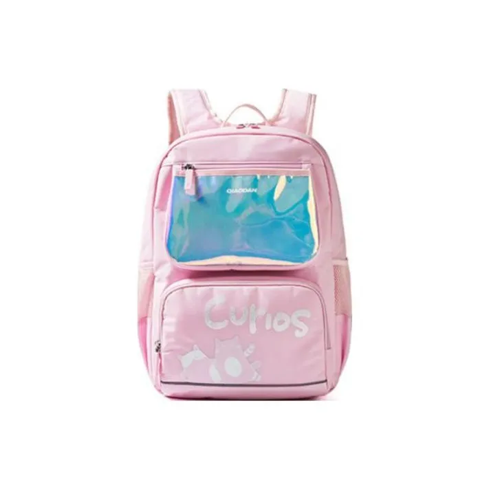 QIAODAN Fabric Backpack Women's Petal Purple-0