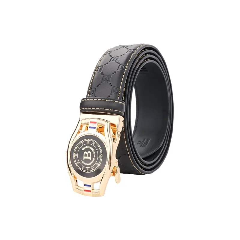 NINE NAIL Leather Belts Men-9