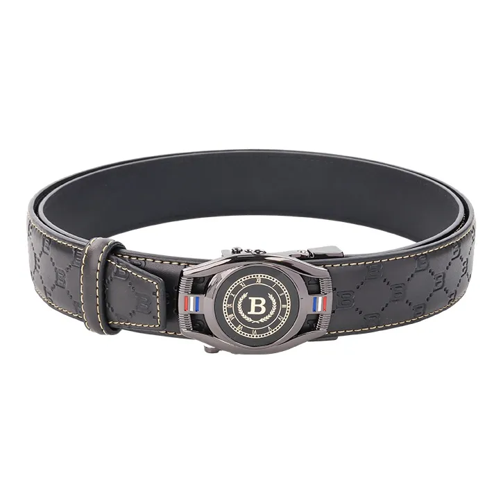 NINE NAIL Leather Belts Men-2