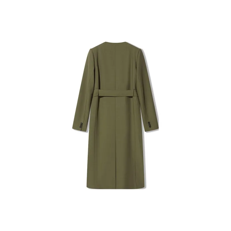 COVERINS Business Suit Women's Olive Green-1