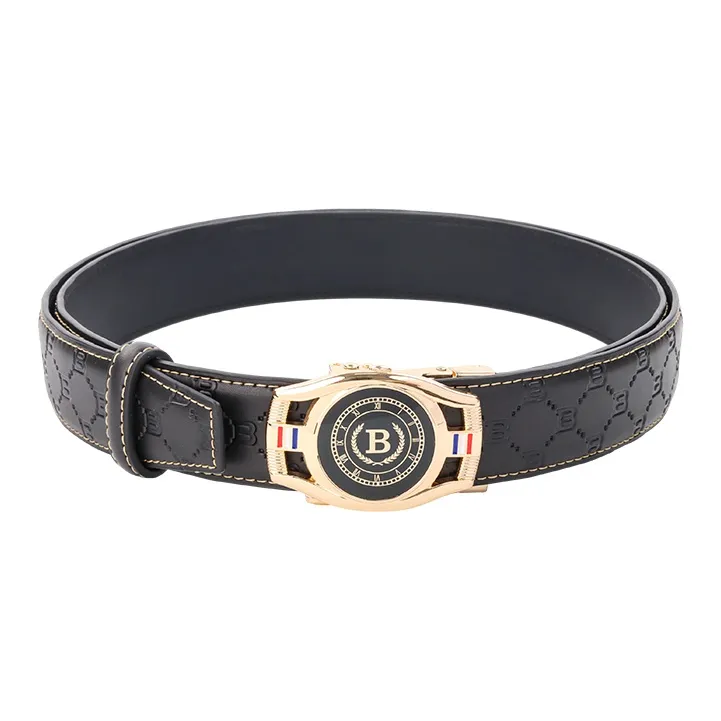 NINE NAIL Leather Belts Men-10