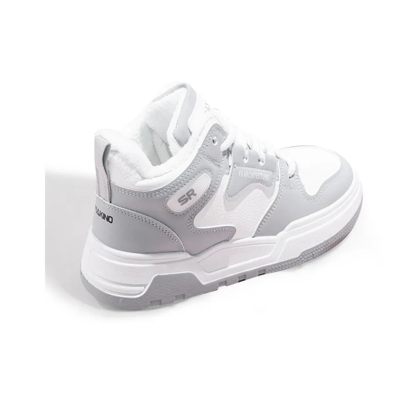 MAKINO Anti-Slip Wear-Resistant High-Top Skateboard Shoes Unisex-22