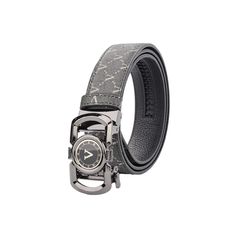 NINE NAIL Leather Belts Men-0