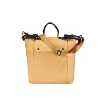 KOLON SPORT CAMPING Polyamide Tote Bag, Shopping Bag, Handbag, Shoulder Bag, Crossbody Bag Women's Camel