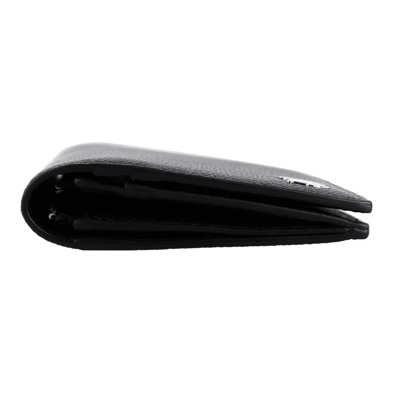 Burberry Calfskin Wallet Men's Black-4