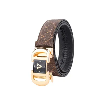 NINE NAIL Leather Belts Men