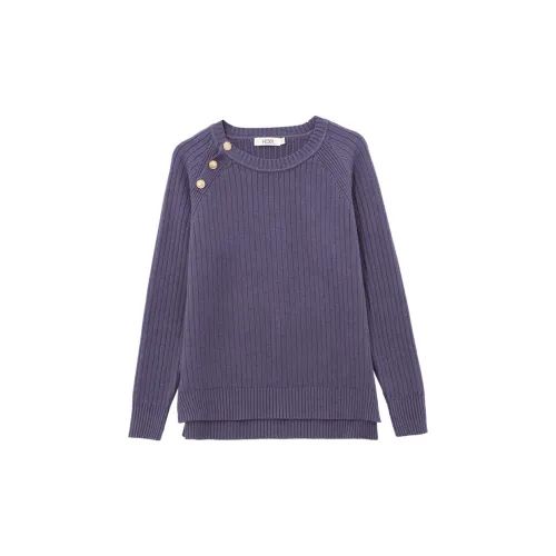 Han Chao attacked people Knitwear Women's Lavender