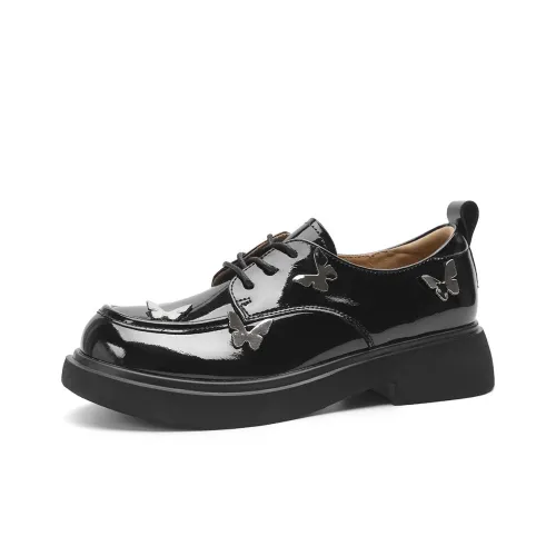 D FUSE SCANDINAVIA Loafers 3.8cm Women's Black