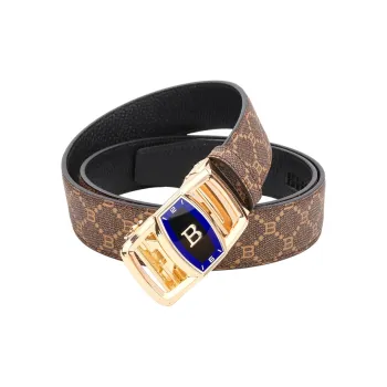 NINE NAIL Leather Belts Men