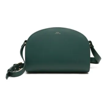 A.P.C Leather Shoulder Bag Women's Imperial Green
