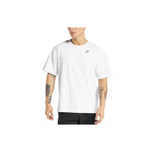 GYMSHARK T-Shirts Men White