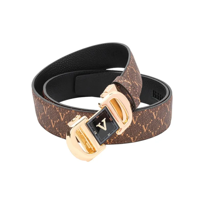 NINE NAIL Leather Belts Men-16