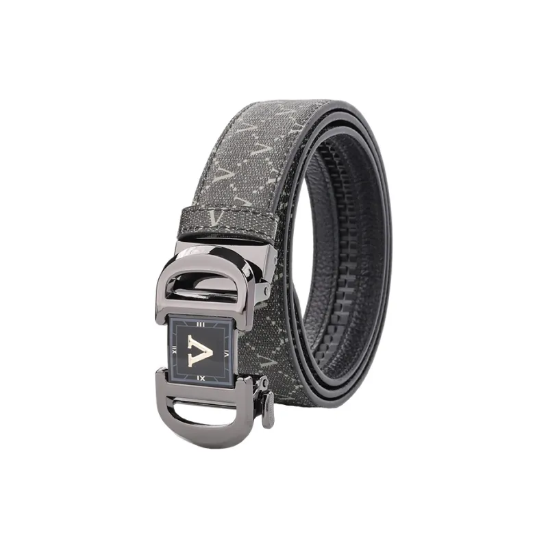 NINE NAIL Leather Belts Men-4