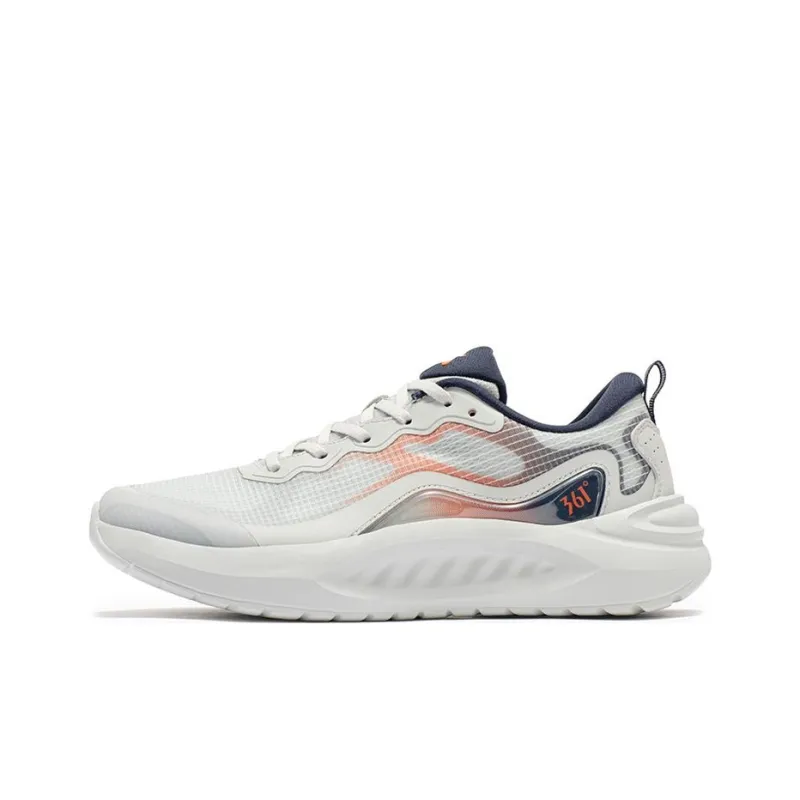 361° Low Top Running Shoes Men's Gray Blue-0