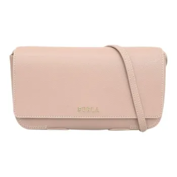 Furla Leather Crossbody Bag, Shoulder Bag Women's Moonstone Pink