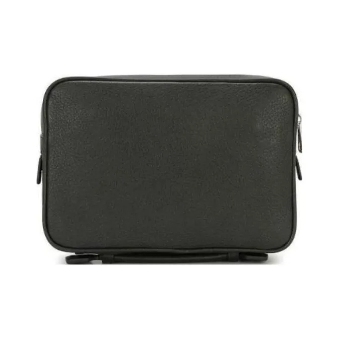 BALLY Genuine Leather Wallet Men's Dark Green-0
