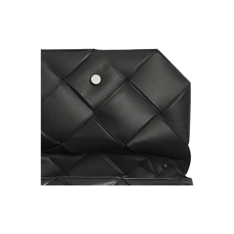 Bottega Veneta Nappa Leather Handbag Women's Black-3