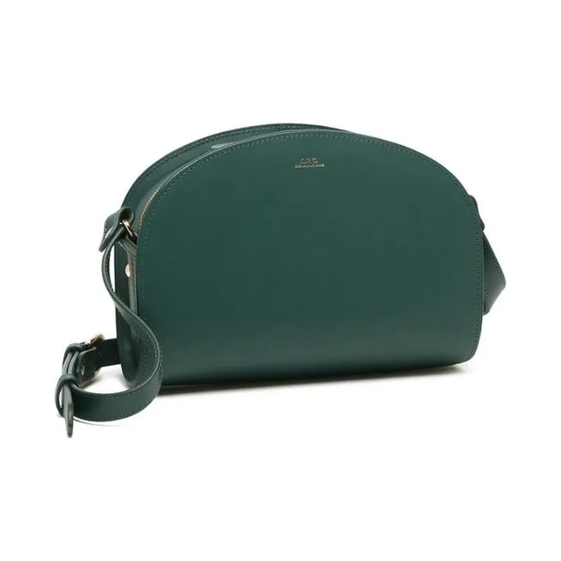 A.P.C Leather Shoulder Bag Women's Imperial Green-1