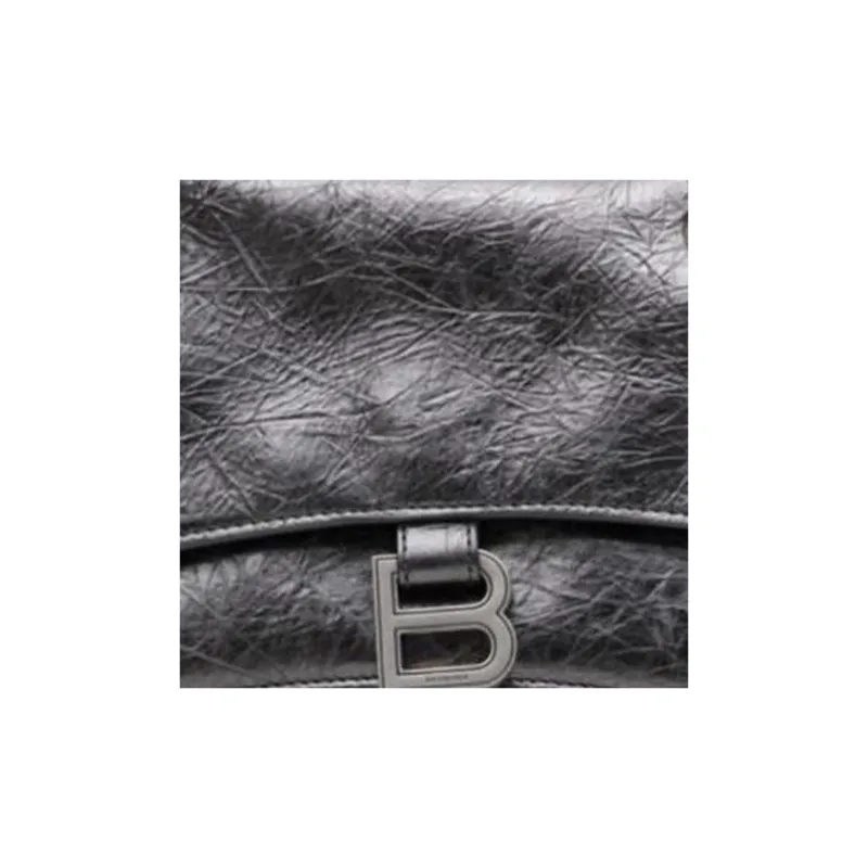 Balenciaga CRUSH Cow Leather Crossbody Bag, Shoulder Bag Women's-2