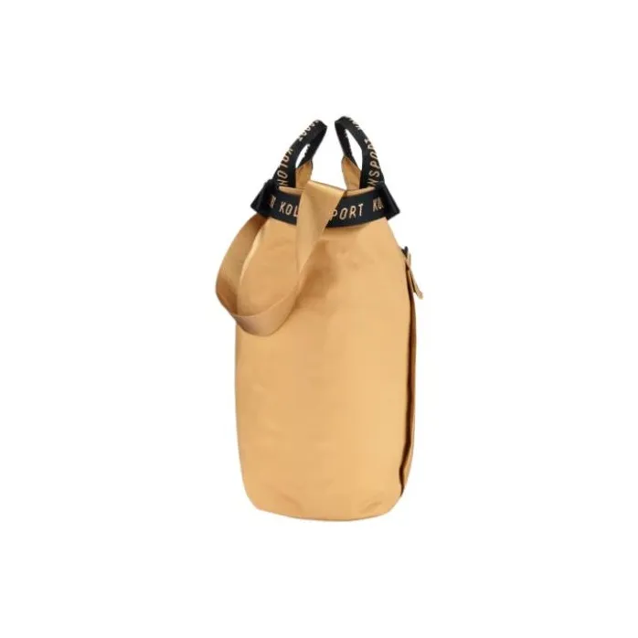 KOLON SPORT CAMPING Polyamide Tote Bag, Shopping Bag, Handbag, Shoulder Bag, Crossbody Bag Women's Camel-1