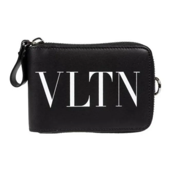 Valentino Genuine Leather Wallet Men's Black-0