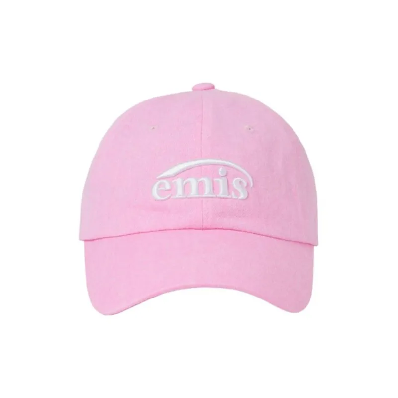 Emis Cotton Baseball Caps Unisex Pink-1