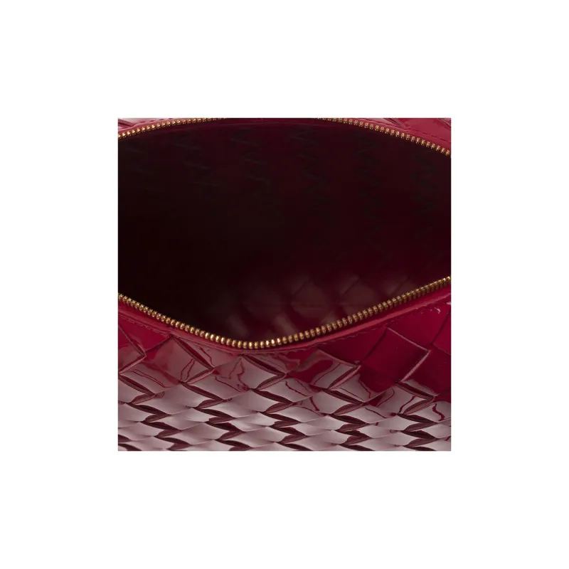 Bottega Veneta LOOP Patent Leather Lambskin Crossbody Bag Shoulder Bag Women's Pink-3