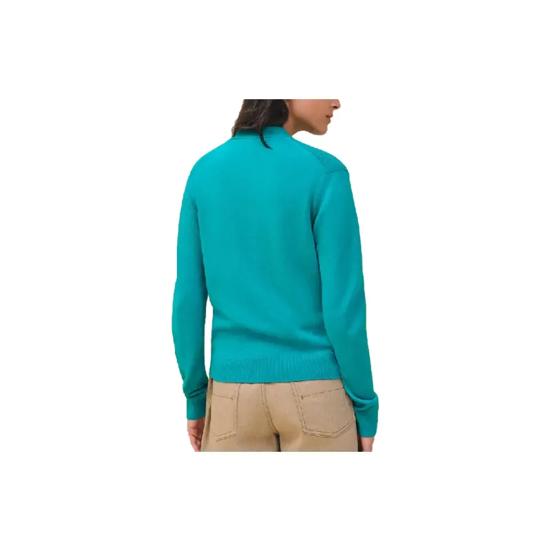 HERMES Knitwear Women's Sapphire Green-1