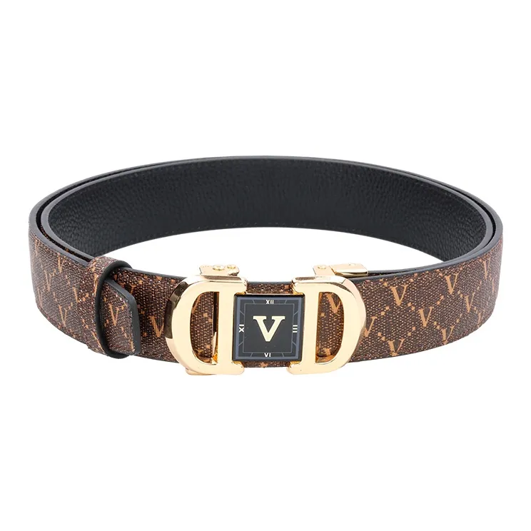 NINE NAIL Leather Belts Men-15
