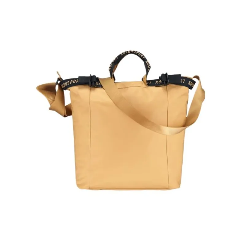 KOLON SPORT CAMPING Polyamide Tote Bag, Shopping Bag, Handbag, Shoulder Bag, Crossbody Bag Women's Camel-4