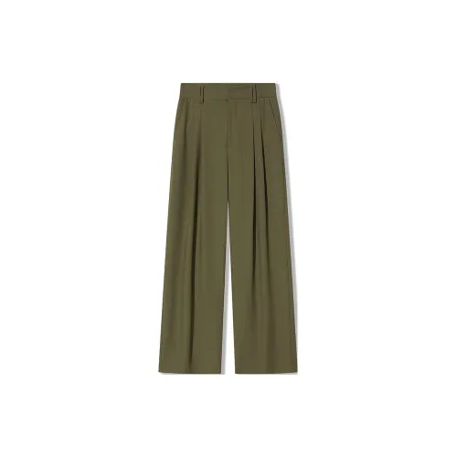 COVERINS Casual Pants Women's Olive Green