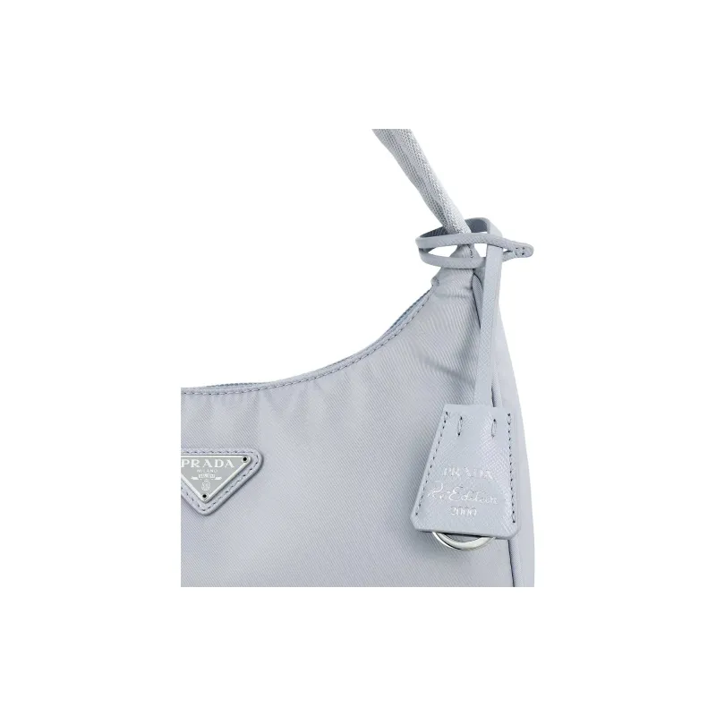 PRADA Re Edition 2000 Re Nylon Mini Bag Cornflower Blue-5