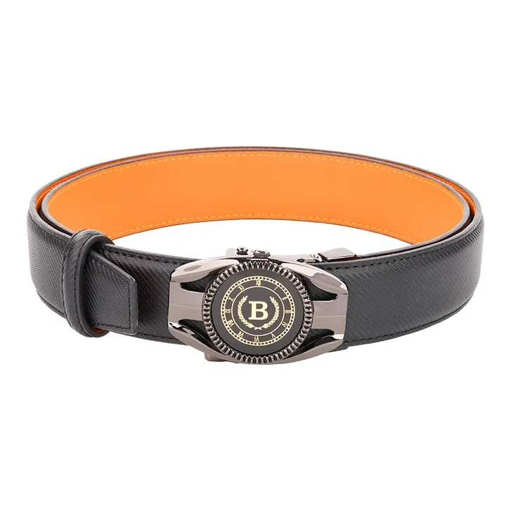 NINE NAIL Leather Belts Men-7
