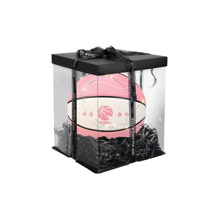 LiNing PU Basketball Pink White Size 7 Training Unisex-5