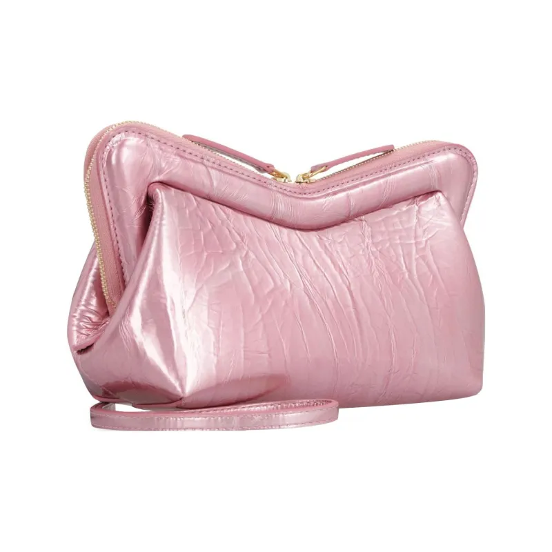 MANSUR GAVRIEL Cow Leather One Shoulder Crossbody Clutches Mini Women's Pink-1