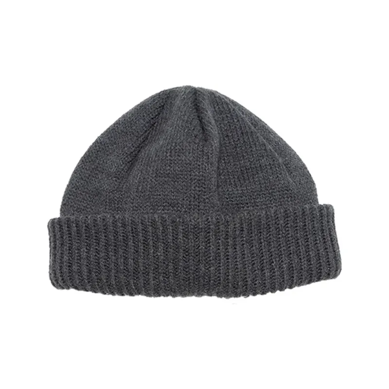 Nanamica Wool Acrylic Beanies Unisex Dark Gray-0