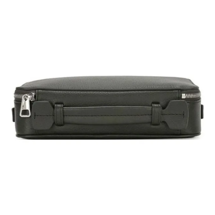 BALLY Genuine Leather Wallet Men's Dark Green-4