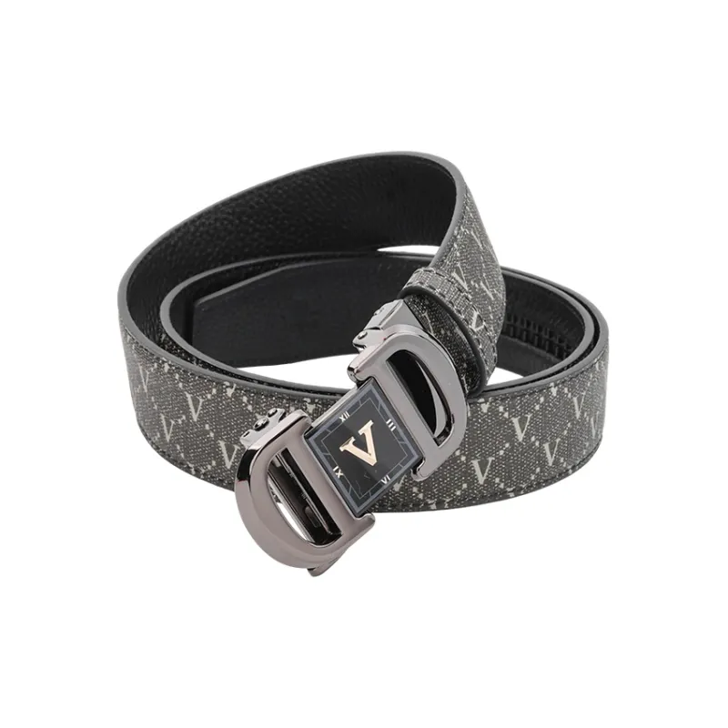 NINE NAIL Leather Belts Men-6
