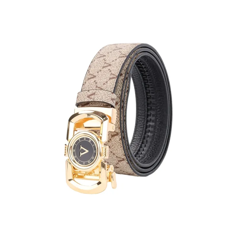 NINE NAIL Leather Belts Men-9