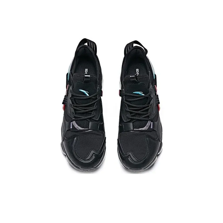 Anta Low-Top Running Shoes Men's Black-2