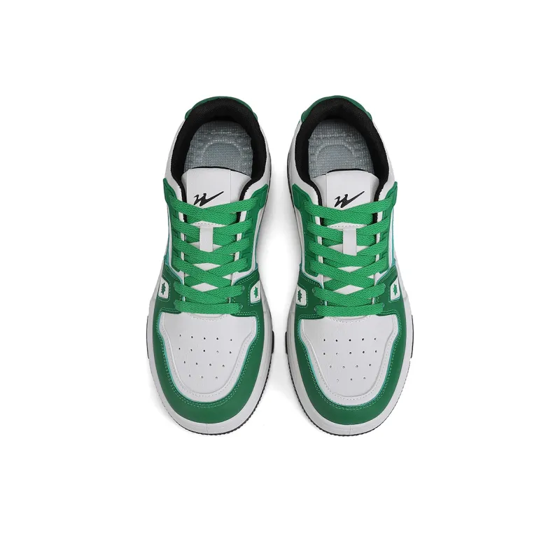 DOUBLE STAR 88 Slip Resistant Cushioning, Abrasion Resistant, Height Increasing Low Top Skateboard Shoes Unisex-18