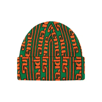 Supreme Vertical Logo Beanie FW23