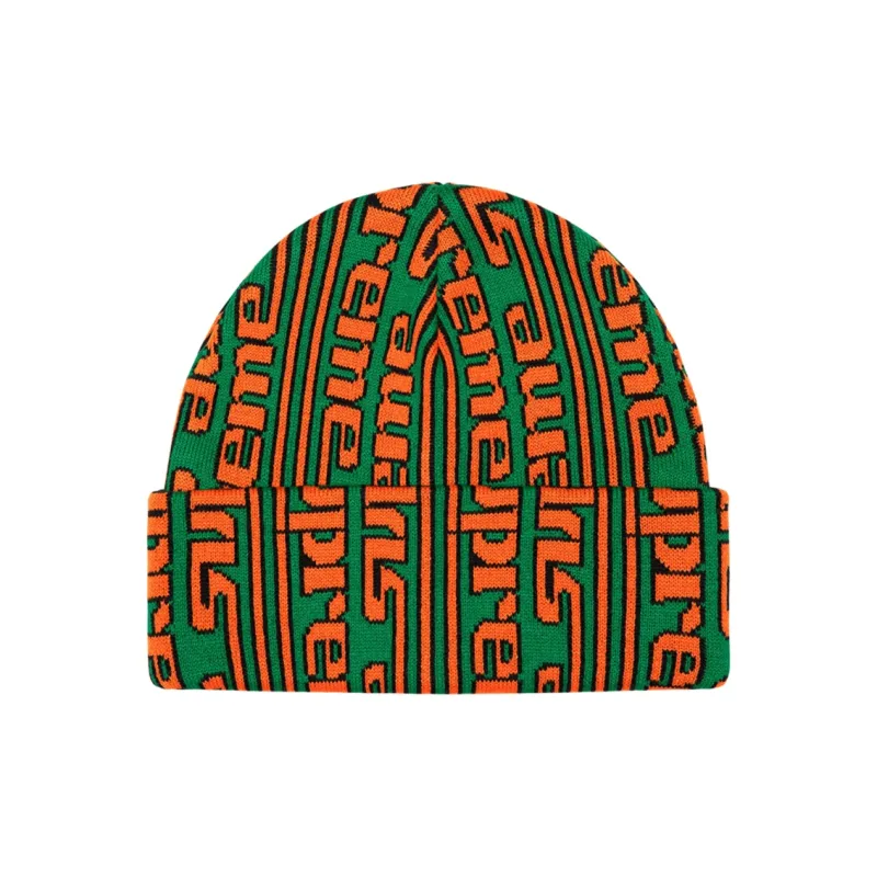 Supreme Vertical Logo Beanie FW23-0