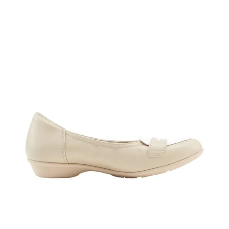 Asics Pedalla Ladies 2E Wear-Resistant Slip-Resistant Low-Top Casual Shoes Women's Beige-1