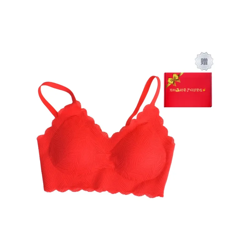 Pretty Lady Bra Women's Red Gift Box Set-0