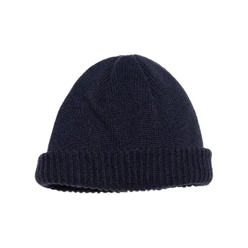Nanamica Acrylic Wool Beanies Unisex Marine Blue