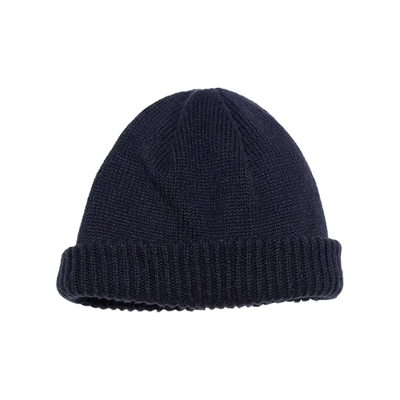 Nanamica Acrylic Wool Beanies Unisex Marine Blue-0