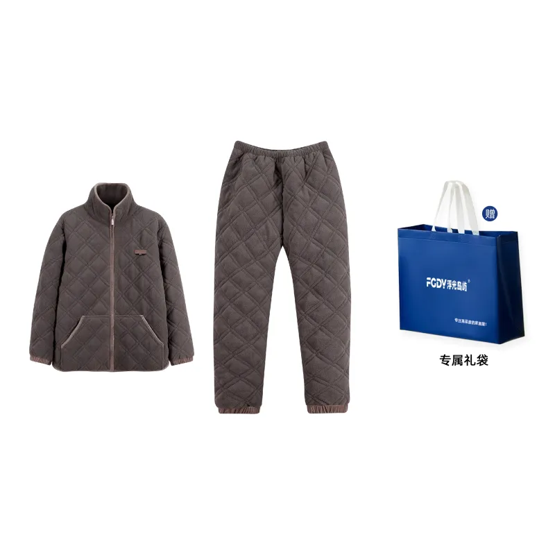 Floating light islands Men Pajama Sets-0